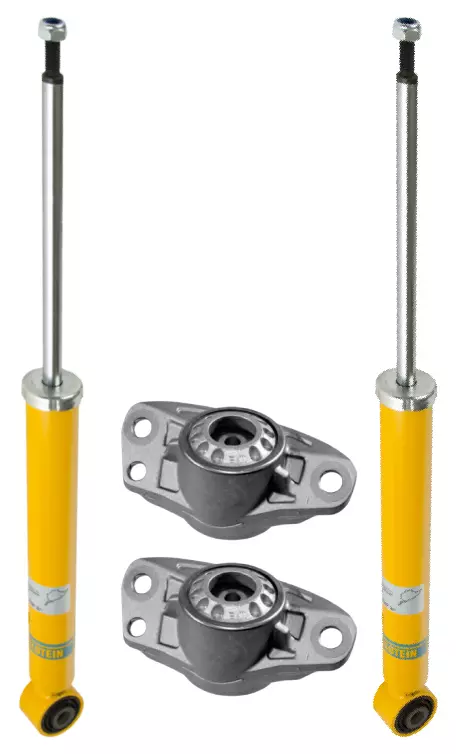 2xRear Shock Absorbers L+R w/ 2xRear Upper Shock Mounts for Volkswagen CC Passat - Image 1 of 1