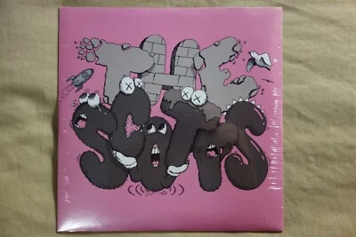 Kaws для Travis Scott & Kid Cudi «The Scotts» сингл 7 дюймов виниловая пластинка III (розовый) - Изображение 1 из 4