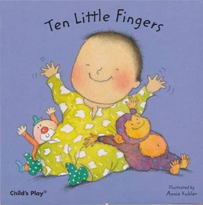 TEN LITTLE FINGERS - BEAUTIFULLY ILLUSTRATED CLASSIC TODDLER'S BOARDBOOK - Picture 1 of 1