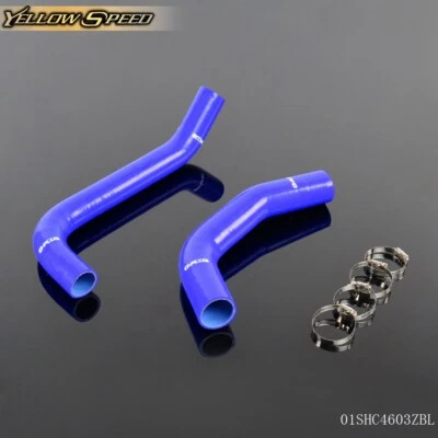 Silicone Radiator Hose Kit Blue Fit For 65-1966 Pontiac GTO/Tempest/Lemans 5.3L Foto 1 de 4