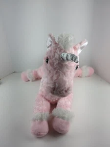 Dandee Collectors Choice Pink Unicorn Stuffed Animal Plush Toy 26" Pillow - Picture 1 of 5