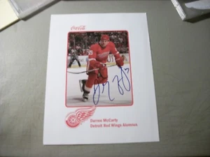 Signed 8x10 DARREN McCARTY DETROIT RED WINGS Autographed photo NO COA  - Picture 1 of 3