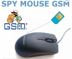 GSM MIKROSPION VERSTECKT IN USB MAUS KONTINUIERLICHES LADEN - Bild 1 von 2
