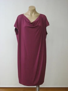 Vestido delantero con cortina de viscosa Eileen Fisher grande L nuevo con etiquetas $178 - Imagen 1 de 1