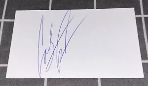 COWBOY DON CERRONE SIGNED 3X5 INDEX CARD MMA FIGHTER UFC HOF AUTOGRAPH AUTO - Picture 1 of 1