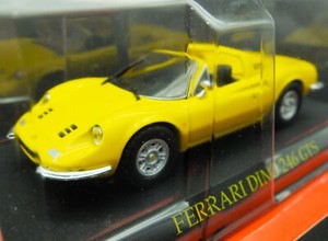 Models Car Ferrari Dino 246 GTS Scale 1:43 collection ixo vehicles road