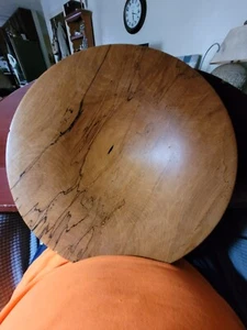 Spalted Beech Hand Turned Wood Bowl • Dr TIM LAWSON 14.5" Diameter - Picture 1 of 5