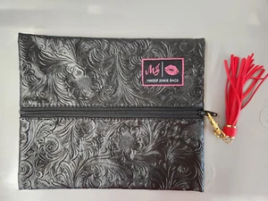 Makeup Junkie Bags - Coal Miner - Black Zipper - Red Tassel - Small - Picture 1 of 4