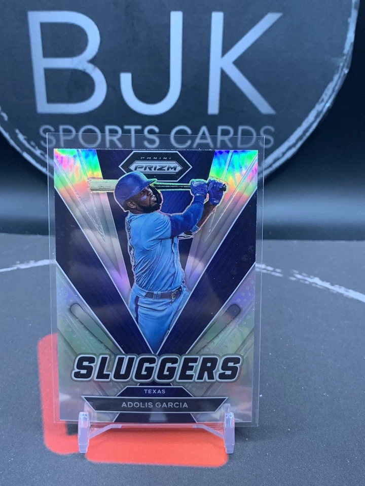 2022 Prizm Baseball Sluggers Silver Prizm Adolis Garcia - Texas Rangers - Image 1 of 1