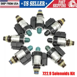 Juego de 8 electroválvulas de transmisión 722,9 para Mercedes Benz 2002-up 7 velocidades - Imagen 1 de 10