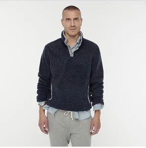 J CREW Nordic Mockneck Pullover aus Sherpa Fleece Artikel AQ009 - Bild 1 von 6