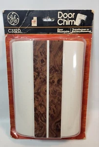 Vtg 1978 Retro GE C332D DOOR Mountable Chime Transformer or Battery Operated - Picture 1 of 11