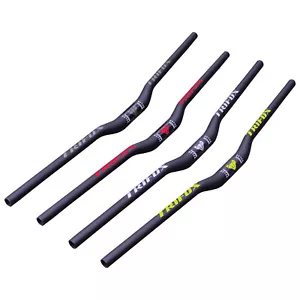 31.8mm Carbon Fiber Mountain Bike Handlebar MTB Bicycle Riser Bar 700-740mm - Picture 1 of 16