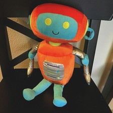 Manhattan Toy Beep Bots Orange 15" Robot Plush