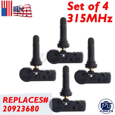 (4) шт. новые датчики давления в шинах TPMS для Chevy GMC GM для 13586335 - Изображение 1 из 4