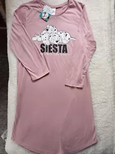 DISNEY 101 DALMATIANS WOMEN'S NIGHTIE 10-12 WINTER - Picture 1 of 3