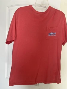 T shirt uomo Vineyard Wines taglia media pesce rosso - Foto 1 di 3