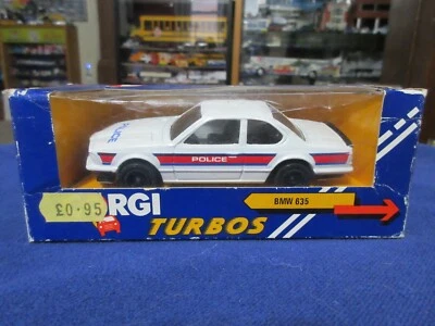 1:43 Corgi Turbos BMW 635 British Police London England - Image 1 of 4