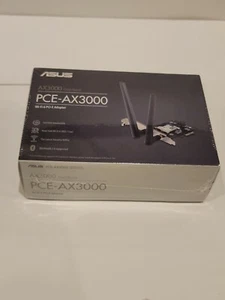 ASUS PCE-AX3000 Dual-Band Wi-Fi 6 (802.11ax) PCI-E Adapter w/ External Antennas - Picture 1 of 6