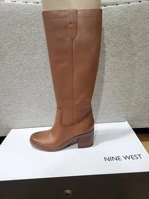Botas de mujer Nine West Dark Natural 120 Hecee talla 7,5 M ¡Nuevas!  Foto 1 de 4