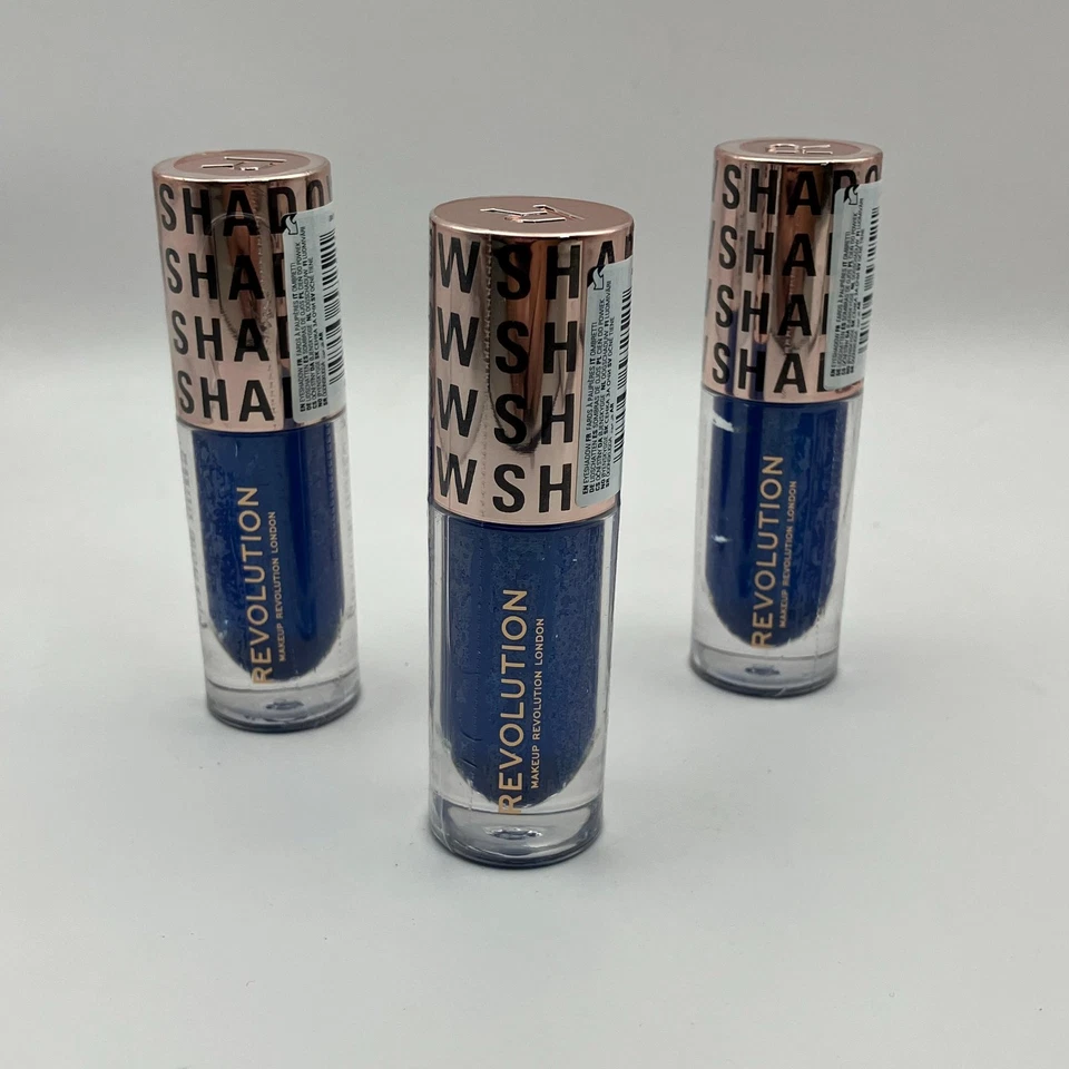 Revolution Shadow Bomb Cream Eyeshadow Dynamic Blue 3Set - UK Brand New - Image 1 of 4