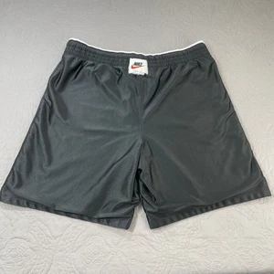 Vintage Nike Reversible Dazzle Shorts Mens XL Black White 90s Basketball Shiny - Picture 1 of 9