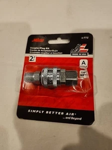 Milton - S-772 A-Style Coupler 1/4" NPT Steel Air Tool Quick Fitting Durable - Bild 1 von 2