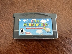 Super Mario World Super Mario Advance 2 Nintendo GBA Game Boy Advance Cart Only - Picture 1 of 2