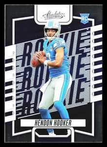 Hendon Hooker 2023 Panini Absolute ROOKIE RC #123 Detroit Lions *260 - Imagen 1 de 2