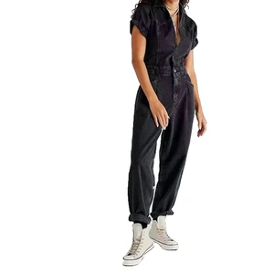 Free People We The Free Jumpsuit schwarz Marci Größe L - Bild 1 von 8