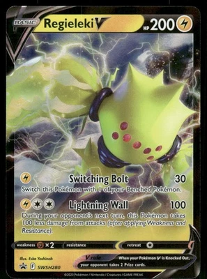 Regieleki V - SWSH280 Promo Holo NM Pokemon SWSH: Sword & Shield Promo Cards - Image 1 of 2
