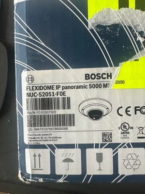 Bosch Flexidome IP  Panoramic 5000 MP NUC-52051-F0E - Image 1 of 2