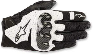 Alpinestars SMX-1 Air V2 Gloves - Black/White LARGE  DISPLAY MODEL FREE SHIPPING - Bild 1 von 2