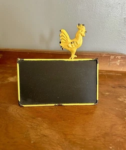 Little Farmhouse Decor Chalkboard With Rooster G13 - Picture 1 of 5