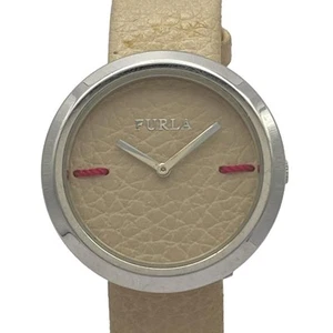 Auth FURLA - 4*************** Beige Women's Wrist Watch - Picture 1 of 5