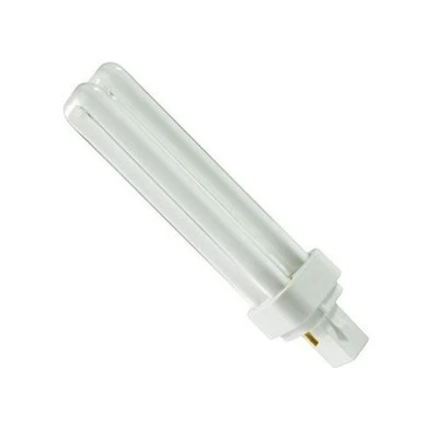 SLi 26392 CF18D/830 CFL 18W T4 Quad 2-Pin G24d-2 30k Warm White - Image 1 of 3