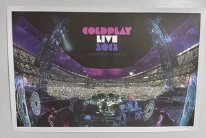 Coldplay Live 2012 Limited hand-numbered lithograph - Picture 1 of 2