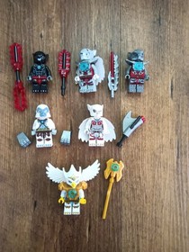 Lego Chima 70009 Worriz's Combat Lair Minifigures Windra, Wakz, Wilhurt,...