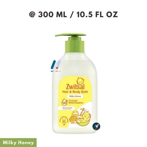 ZWITSAL Baño Bebé Cabello Cuerpo Nutrir Piel Seca Miel Leche Hidratante Suave 300 ml - Imagen 1 de 10