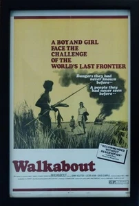Walkabout Movie Poster - 17 x 11 inches - Jenny Agutter - With Frame - Picture 1 of 14