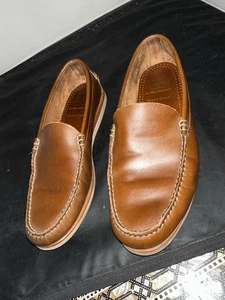 Allen Edmonds Grand Canal Venetian Loafer Braun Leder Herren Gr. 11,5 D 50240 - Bild 1 von 15