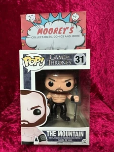Game of Thrones The Mountain Pop! Vinyl Figure #31 Rare Vaulted - Picture 1 of 8