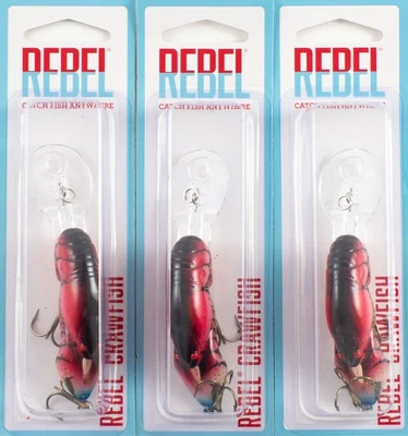 *ЛОТ ИЗ 3* ПРИМАНОК REBEL DEEP WEE CRAW 3/8 УНЦИИ D7665 NEST ROBBER I3453 - Изображение 1 из 2