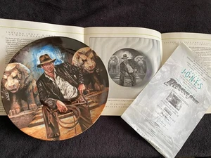 INDIANA JONES AND THE LAST CRUSADE plate Harrison Ford as Indy, Lucasfilm Delphi - Picture 1 of 11