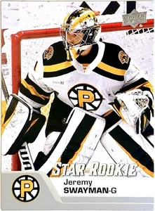 2020-21 Upper Deck AHL Star Rookie Jeremy Swayman ROOKIE #171 Boston Bruins Sp - Picture 1 of 2