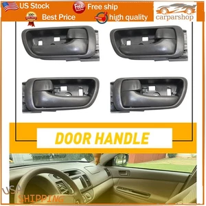 For 2002-2006 Toyota Camry Handle Inside Door Front Rear Driver Passenger Gray - Foto 1 di 8