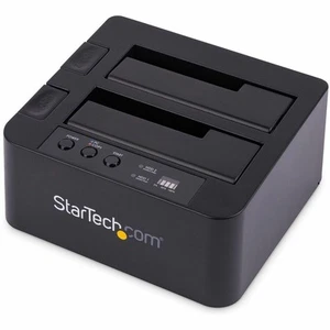 StarTech USB 3.1 Standalone Duplicator Dock for 2.5/3.5" SATA SSD/HDD Drives - Picture 1 of 6
