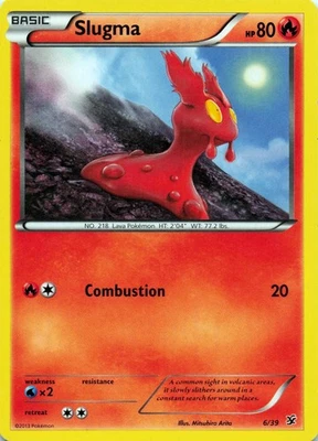 Slugma 22/160 XY - Primal Clash Common - LP - Image 1 of 2