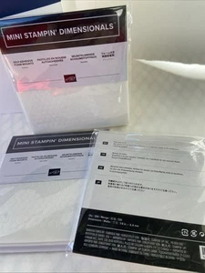 Stampin’ Up! Mini Stampin’ adhesive dimensionals foam mounts 720 @ 3 New Packs - Picture 1 of 6