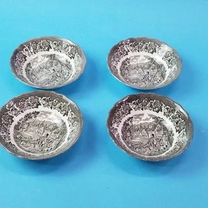 Set of 4 Vintage Royal Staffordshire Stratford Stage England Cereal Bowl - Picture 1 of 9